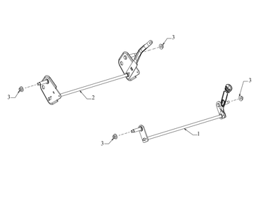 Axles Diagram and Parts List for SCP21E (18AEB9C5B10)(2021) Cub Cadet Lawn Mower